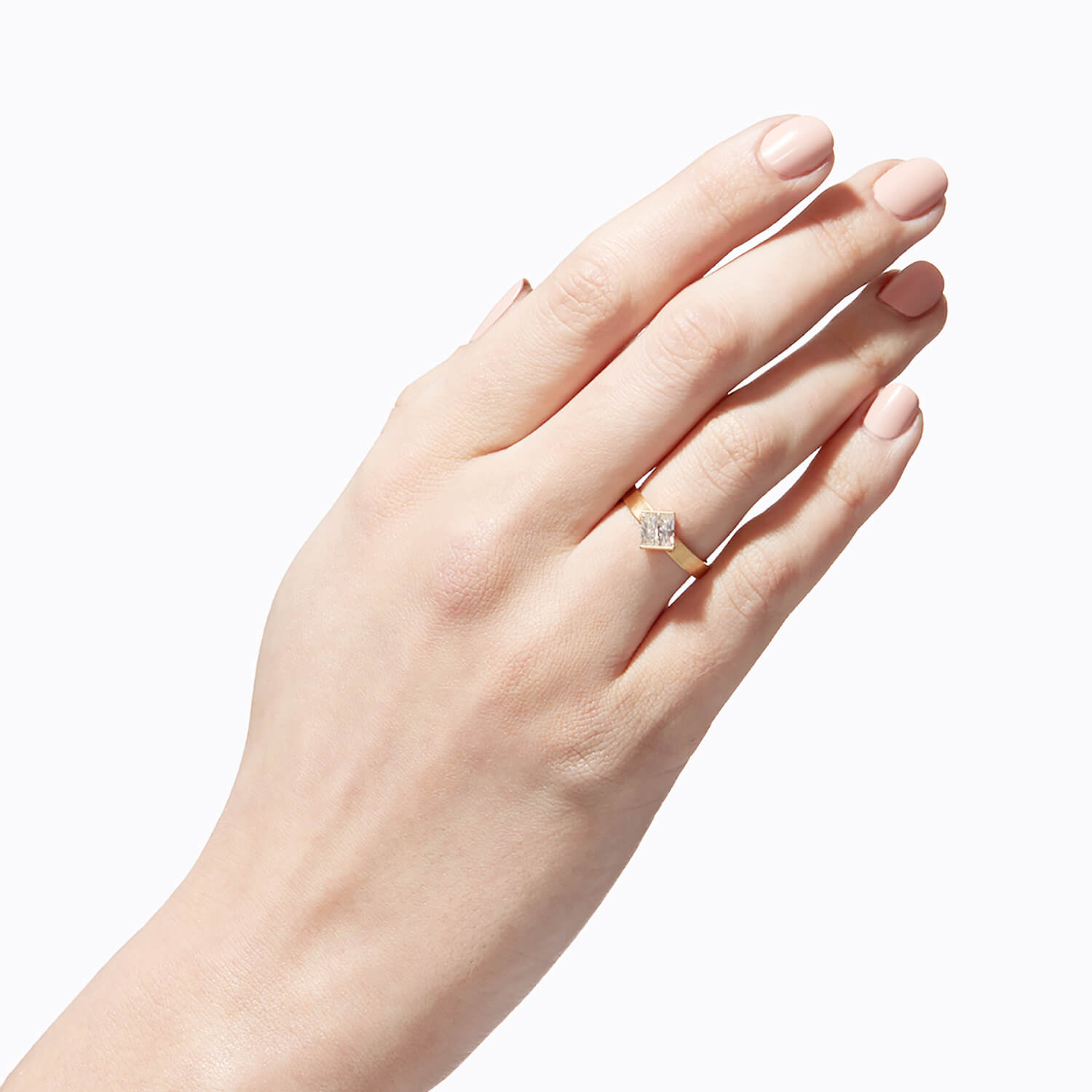 Align Rectangle Diamond Ring 01
