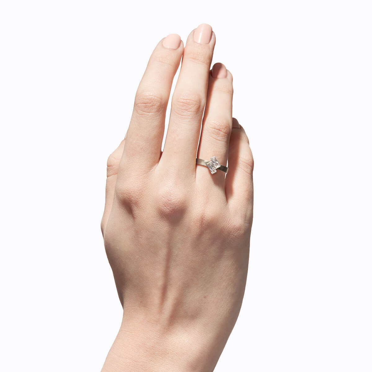 Align Rectangle Diamond Ring 02