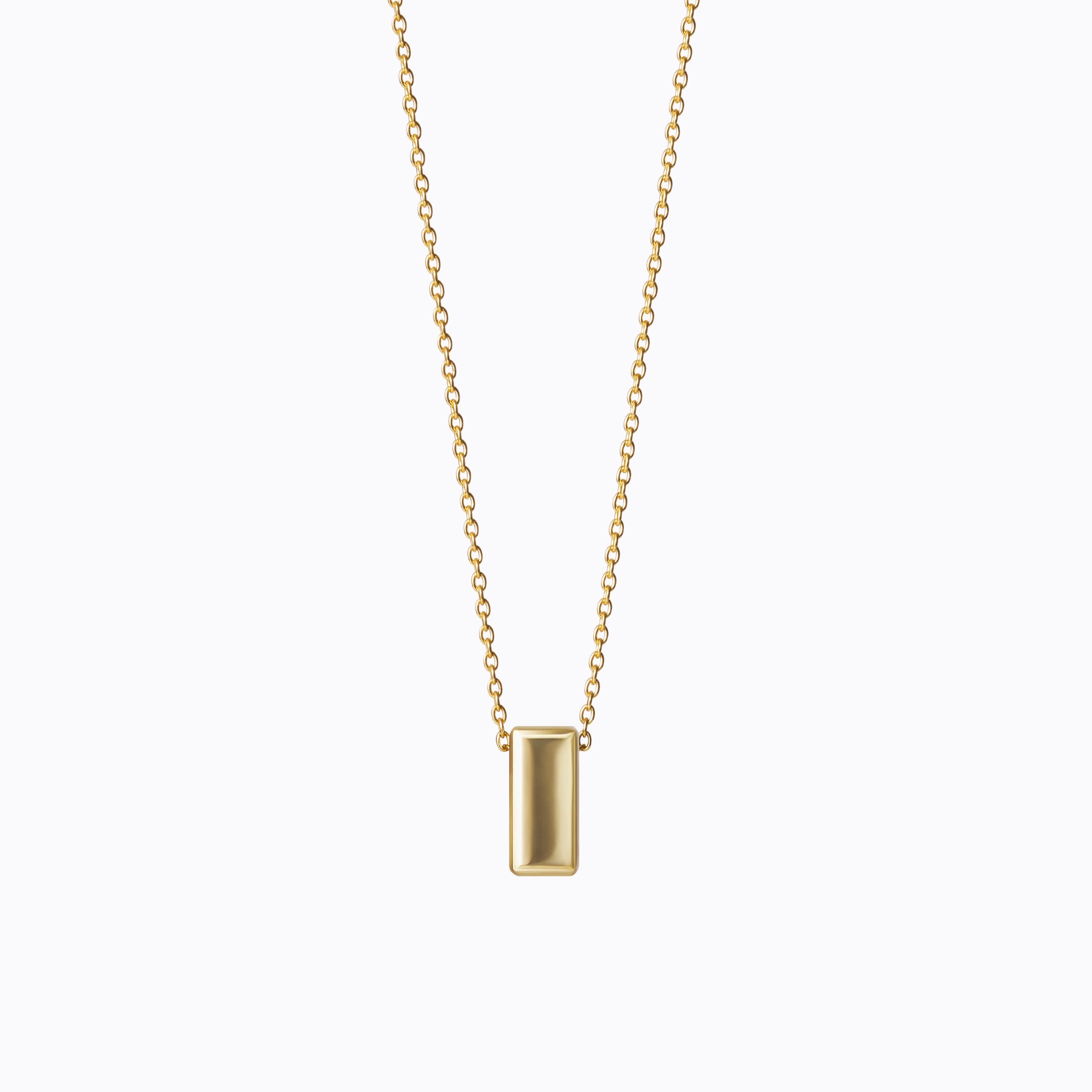 3D Triangle 10, yellow and white gold, matte finish