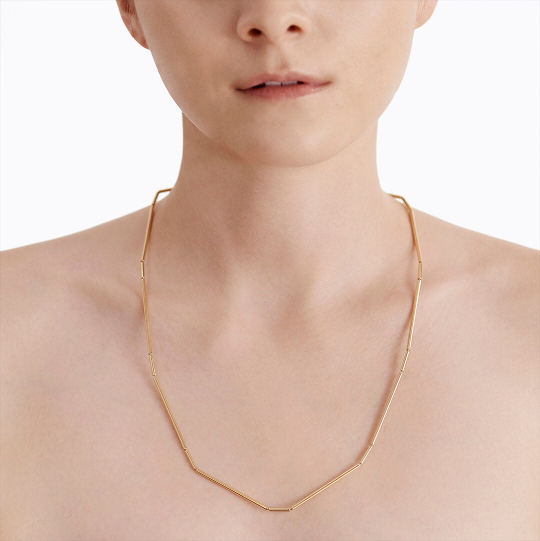 Construction Lines Necklace 4-1