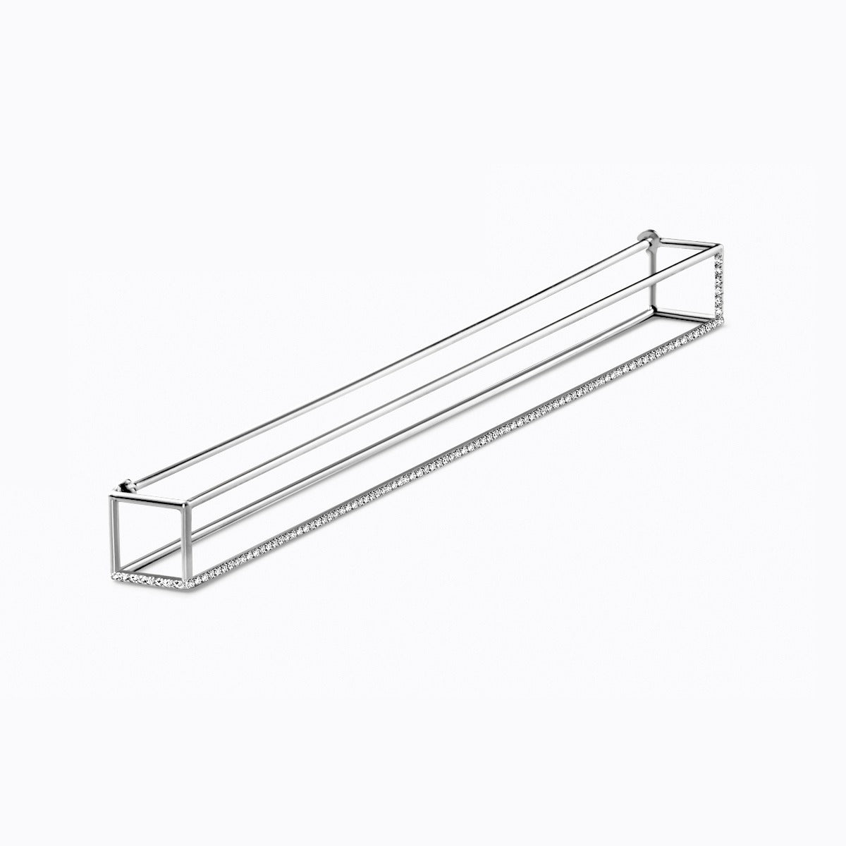 Diamond Rectangle Earring 90