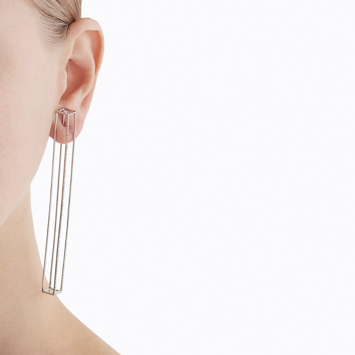 Diamond Rectangle Earring 90