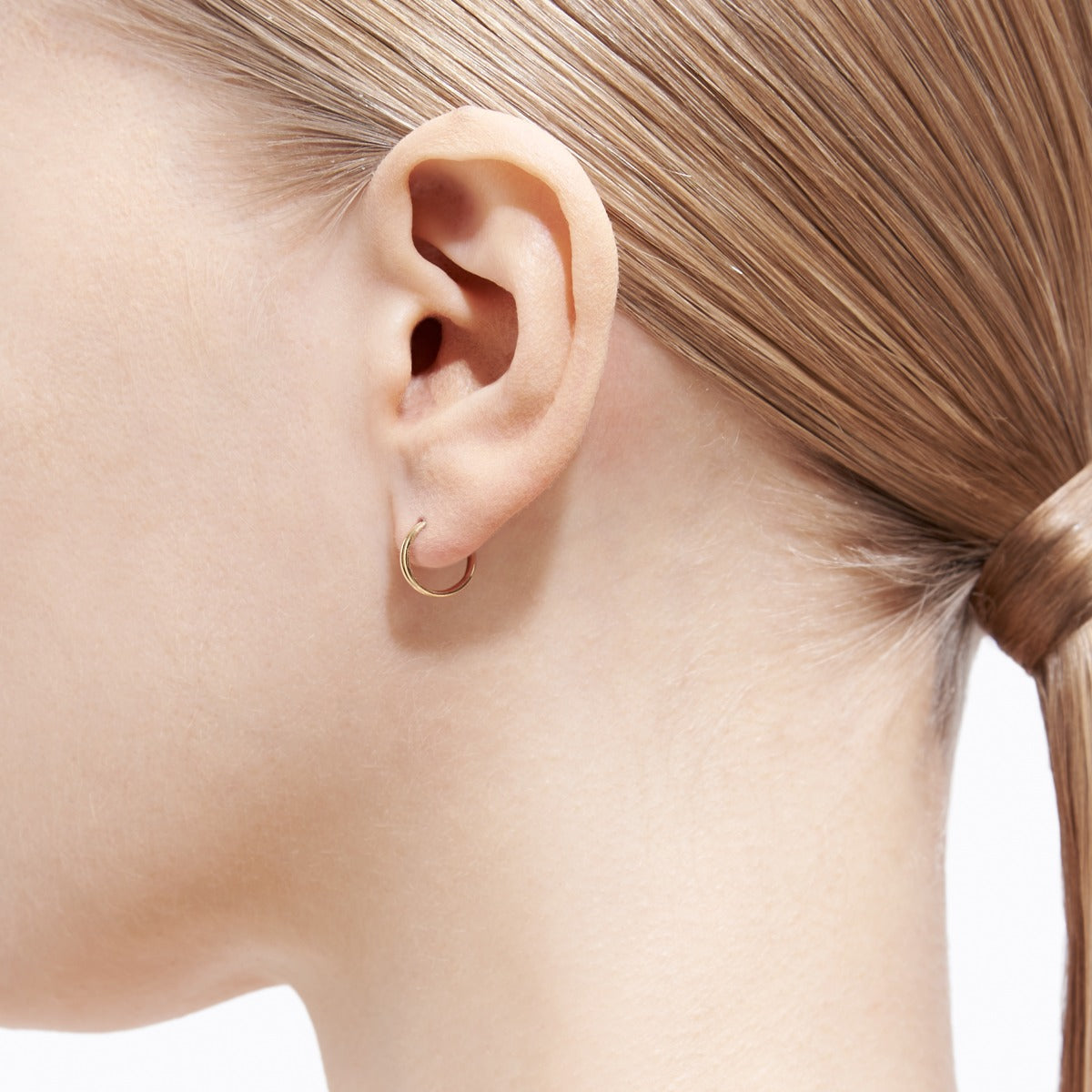 Double Hoop Pierce 10