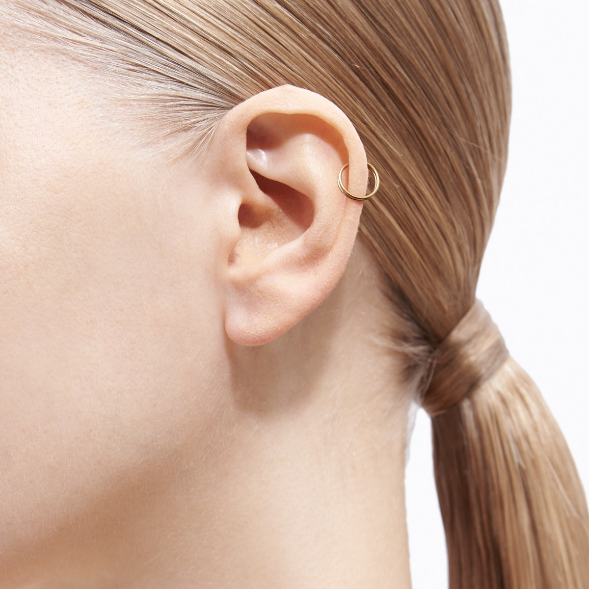 Double Hoop Pierce 10