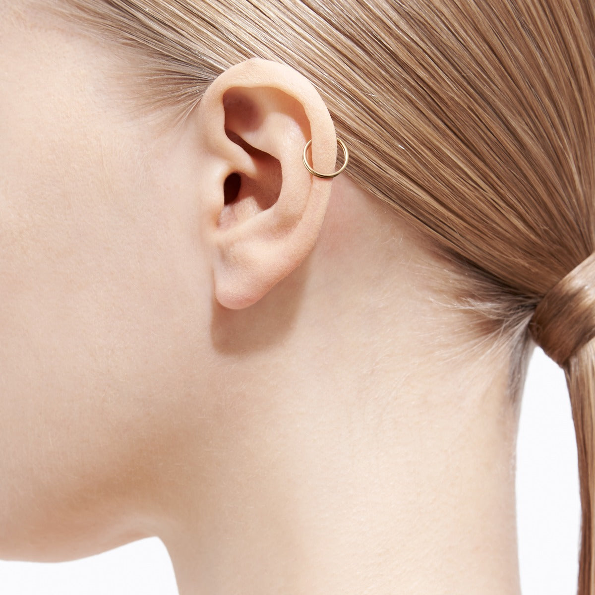 Double Hoop Pierce 10