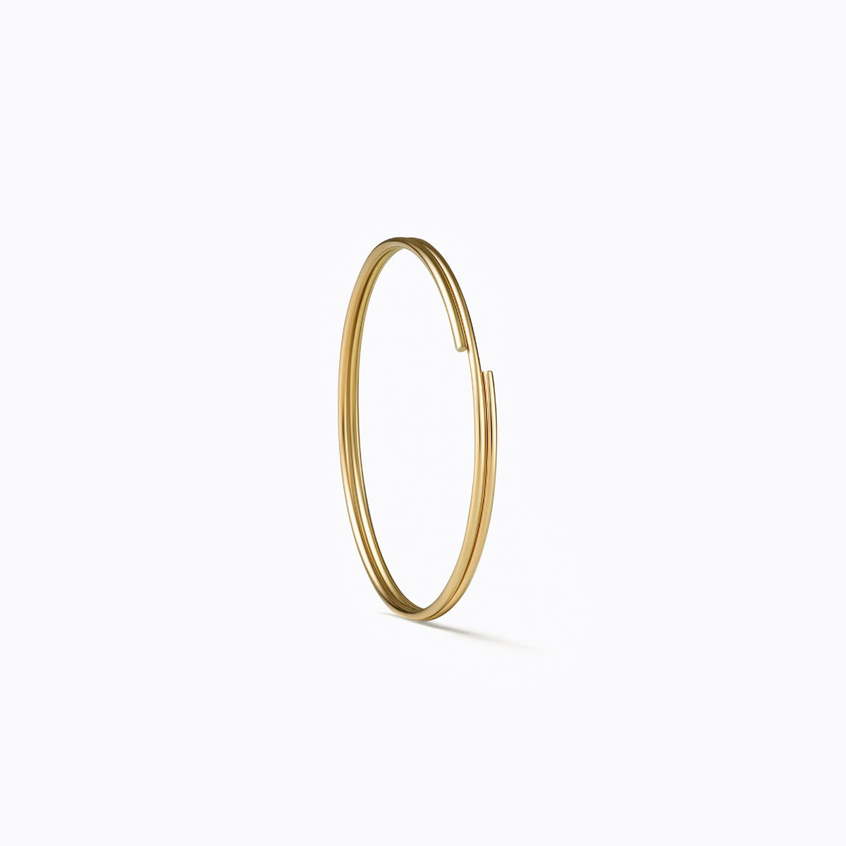 3D Diamond Triangle 10 (01), yellow gold