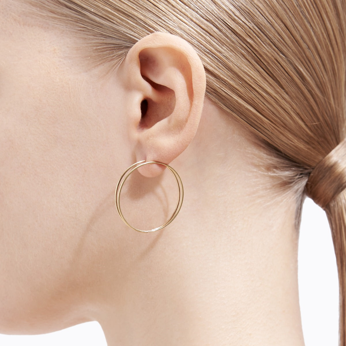 Double Hoop Earring 30