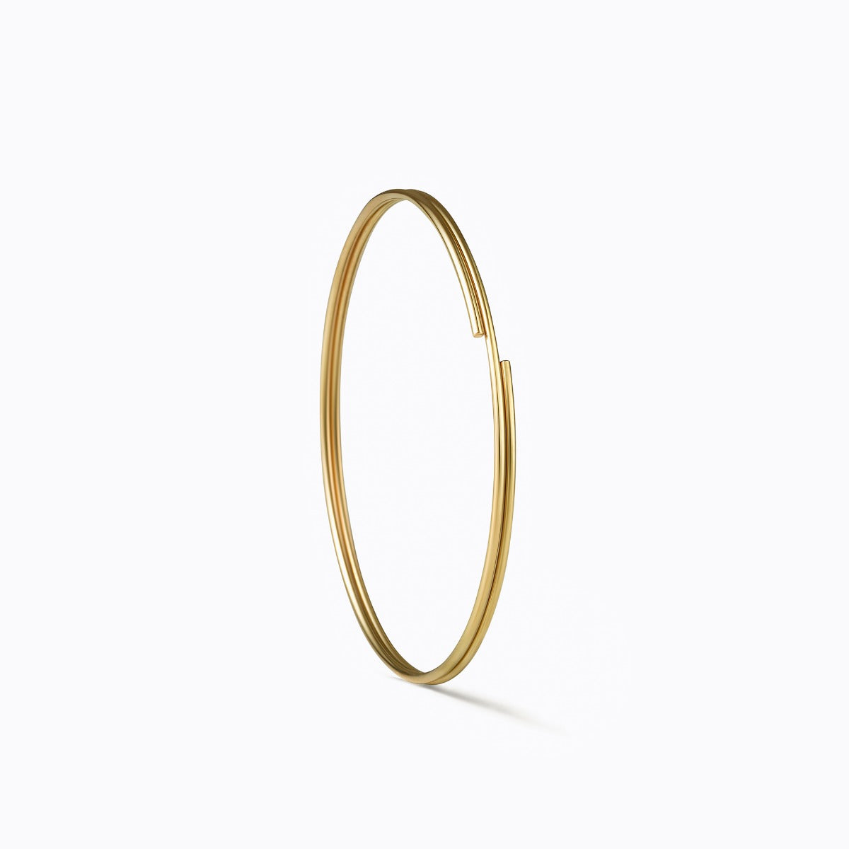 3D Diamond Triangle 10 (01), yellow gold