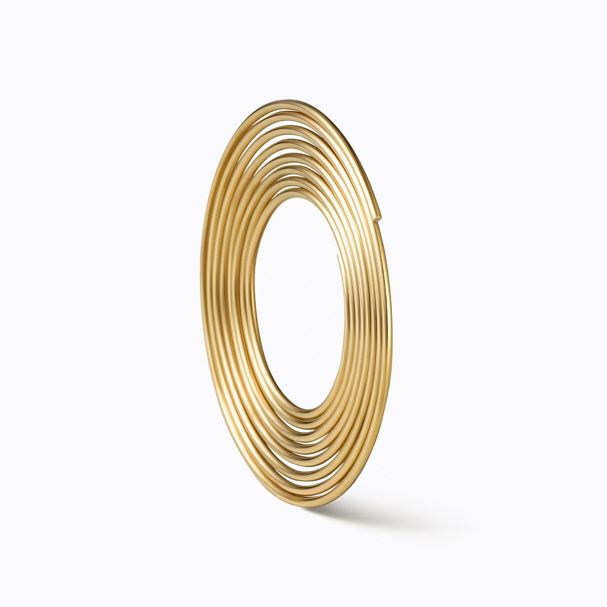 3D Diamond Triangle 10 (01), yellow gold
