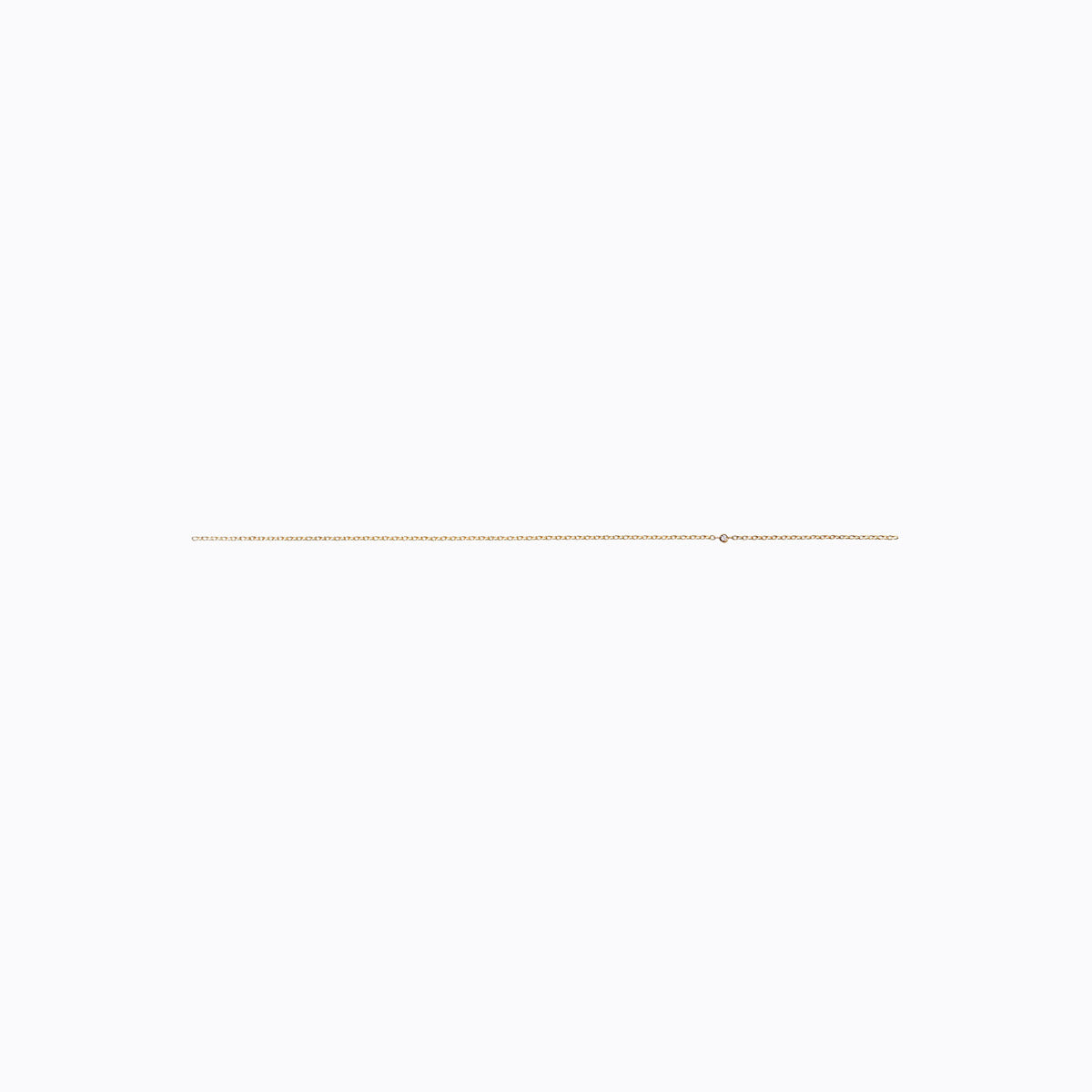 Diamond Chain Pierce 150 (02), yellow gold