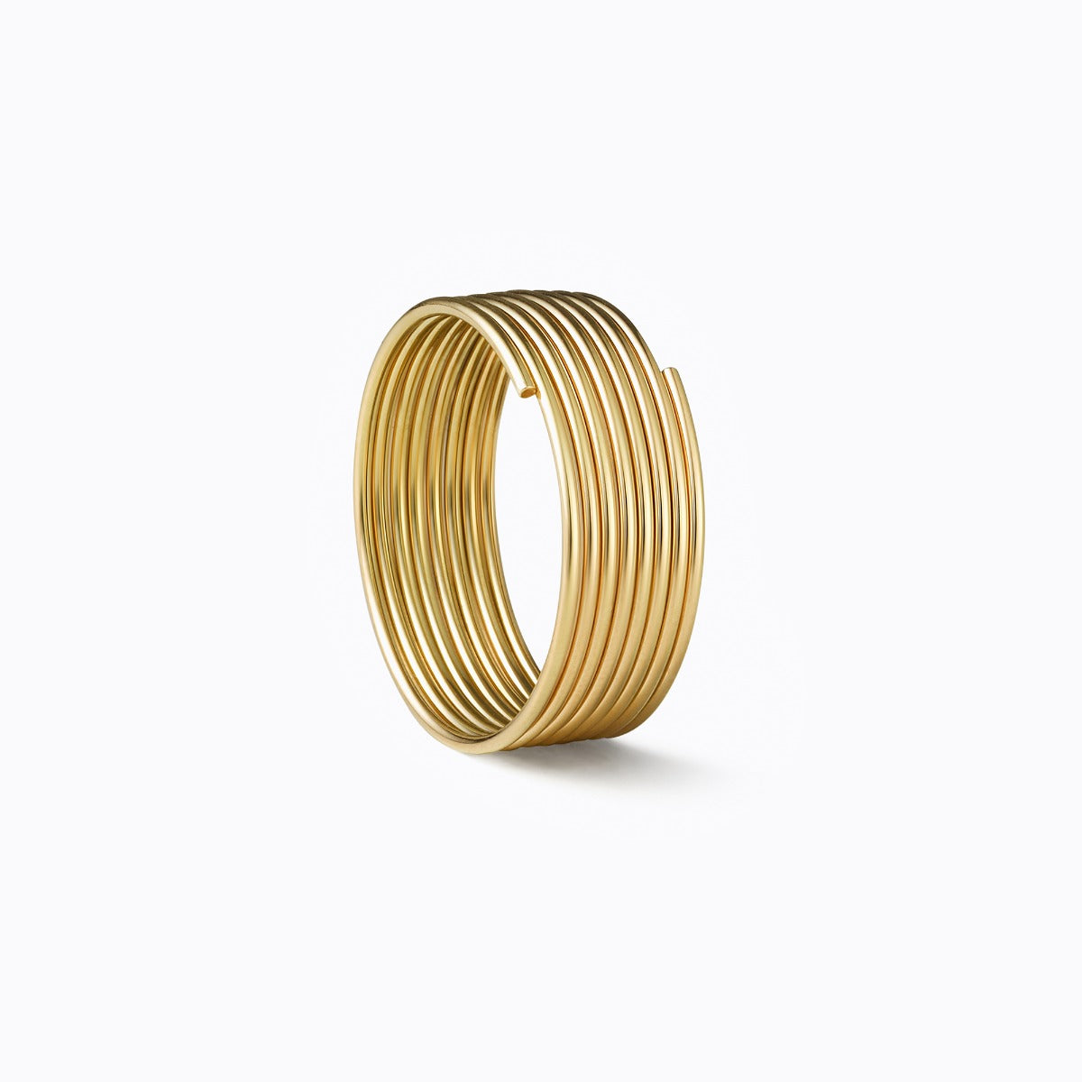 3D Diamond Triangle 10 (01), yellow gold