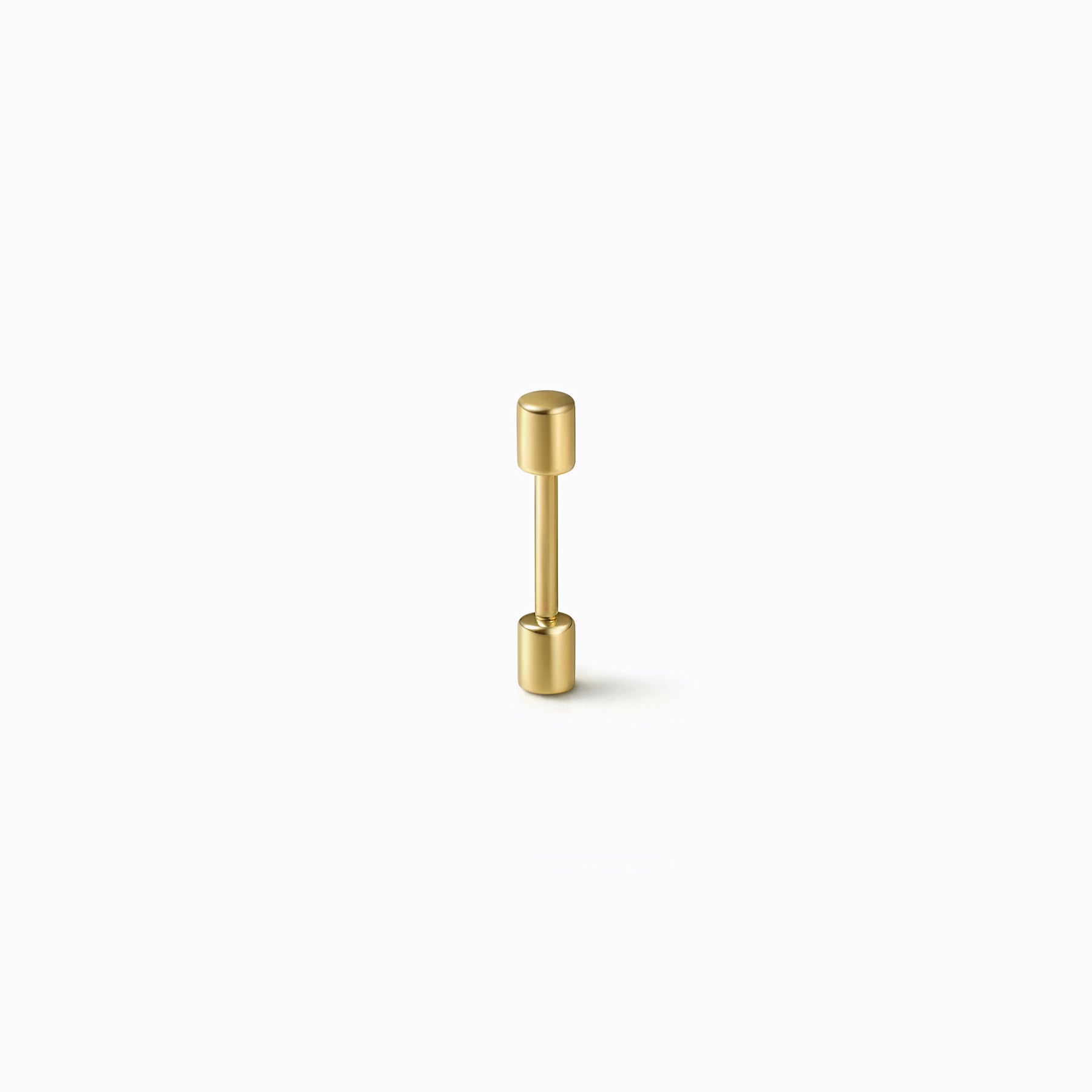3D Diamond Triangle 10 (01), yellow gold