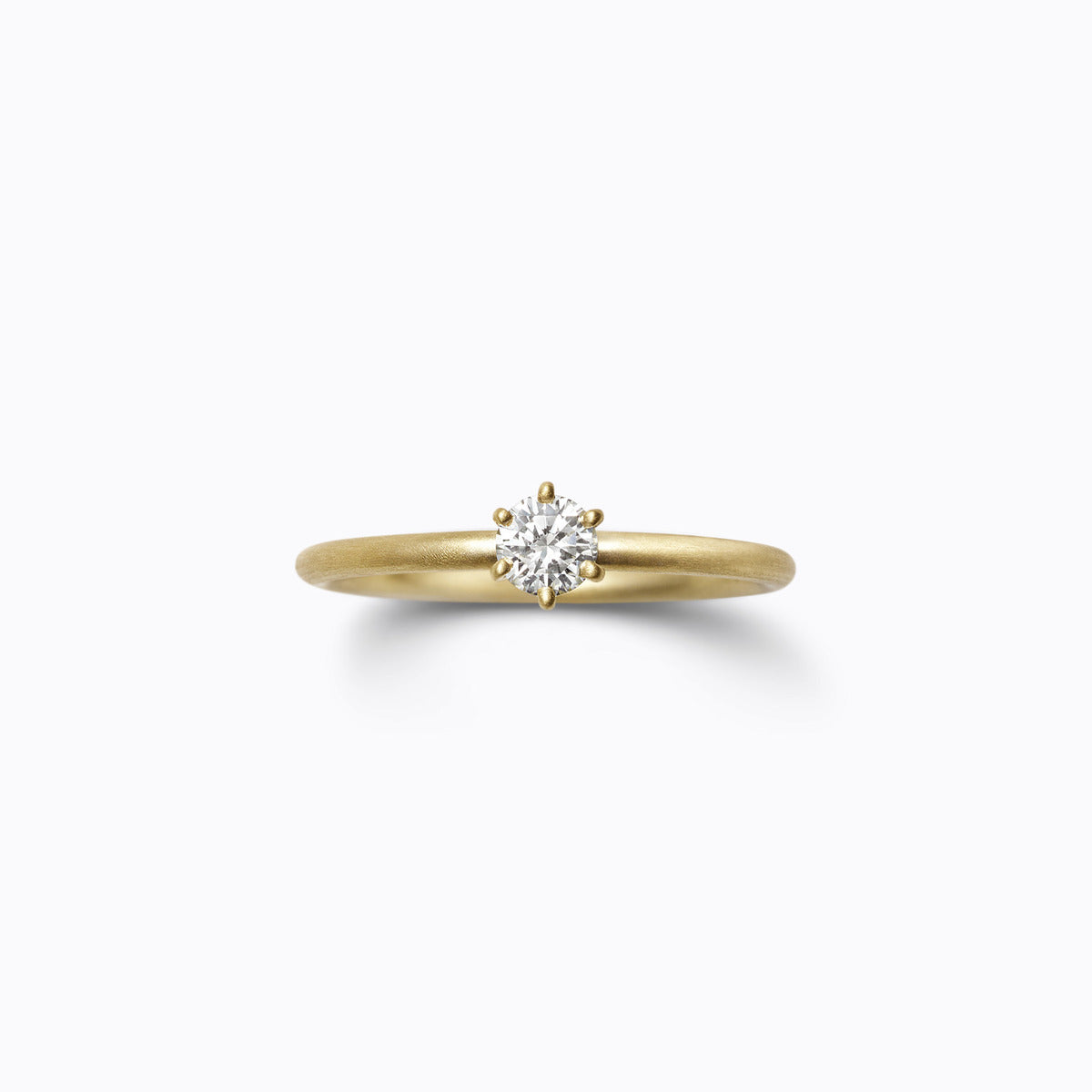 Classic Ring 02 (VS), yellow gold