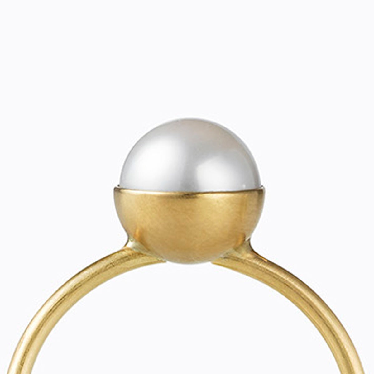 Half Pearl Ring 0°