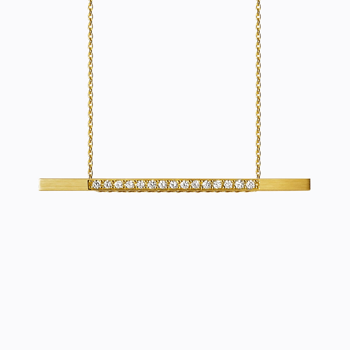 Diamond Bar Necklace 02