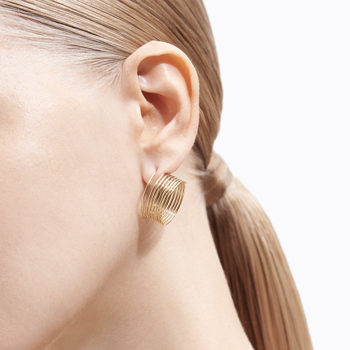 Stack Hoop Earring 03 – Shihara