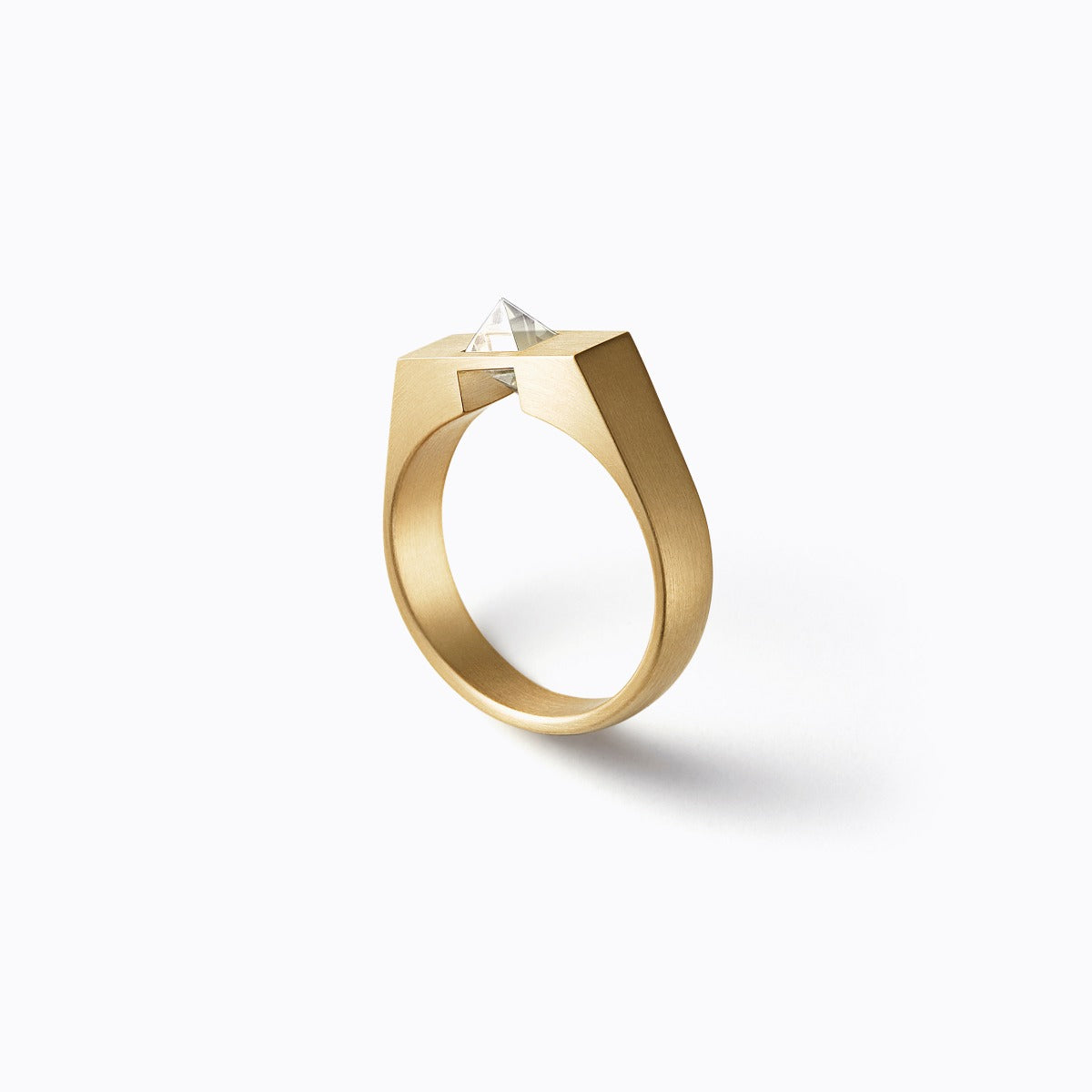 Un-Signet Rough Diamond Ring 01