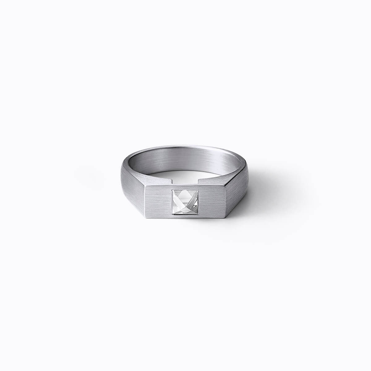 Un-Signet Rough Diamond Ring 01