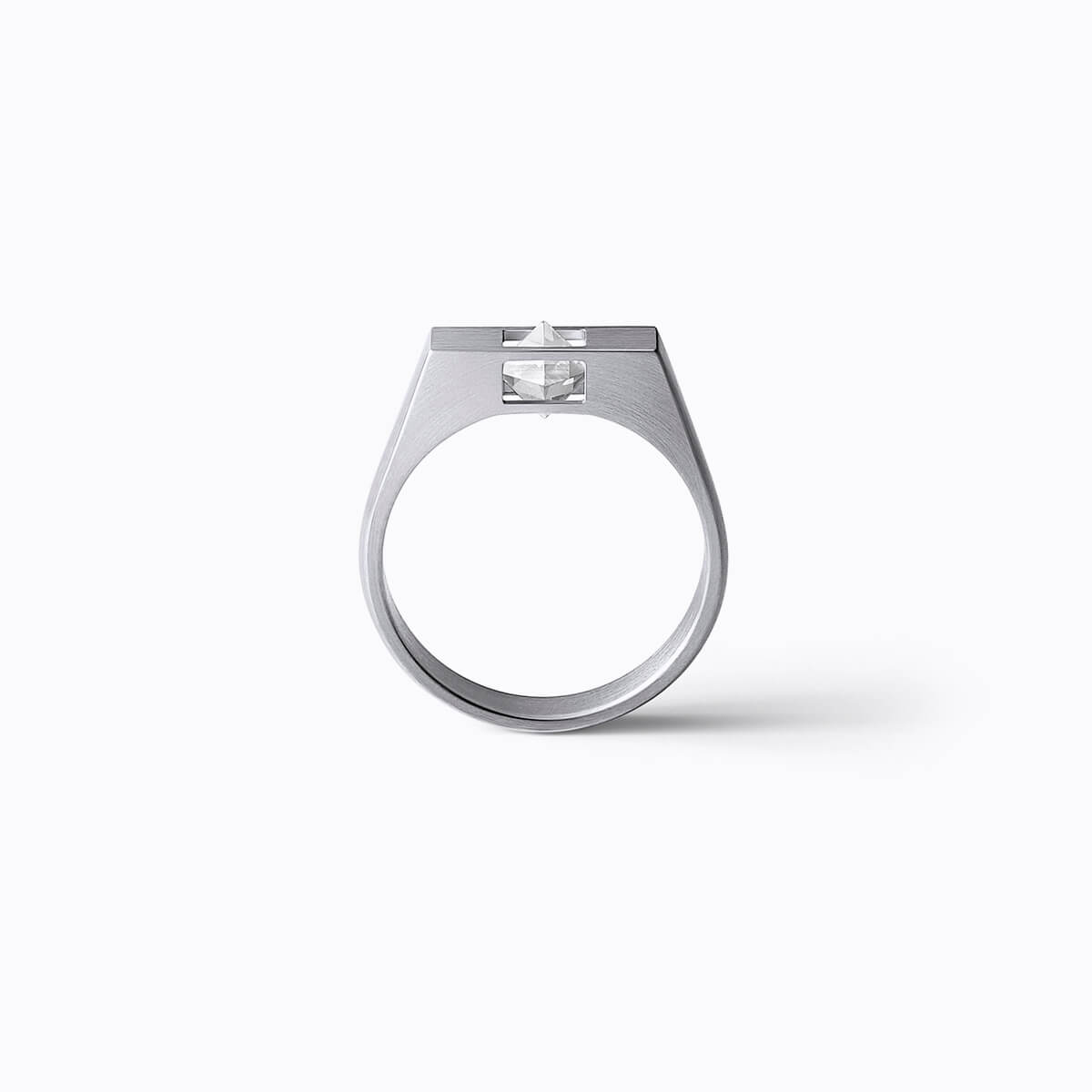 Un-Signet Rough Diamond Ring 02